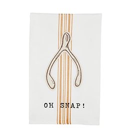 Oh Snap! Embroidered Towel *
