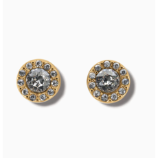 Brighton Illumina Solitaire Gold Post Earring