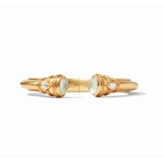 Julie Vos Julie Vos Cassis Cuff - Iridescent Clear Crystal