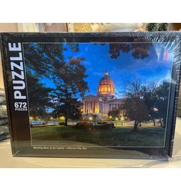 Morning Glow At the Capitol Puzzle