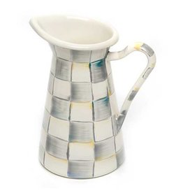 MacKenzie-Childs Sterling Check Practical Pitcher - Small