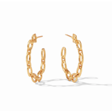 Julie Vos Julie Vos Palermo Hoop Gold - Medium
