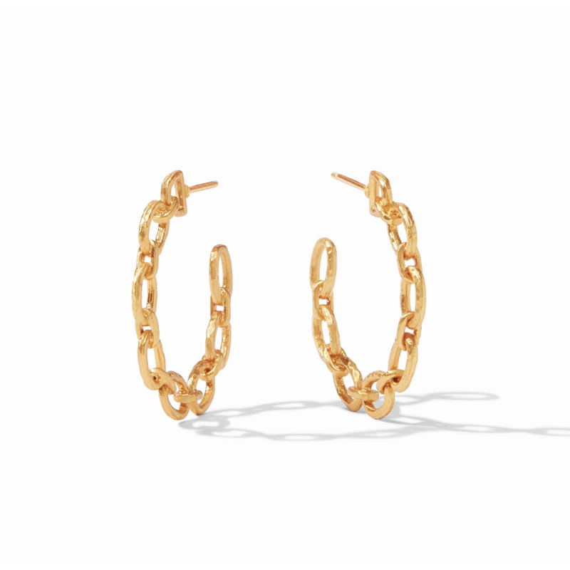 Julie Vos Palermo Hoop Gold - Medium