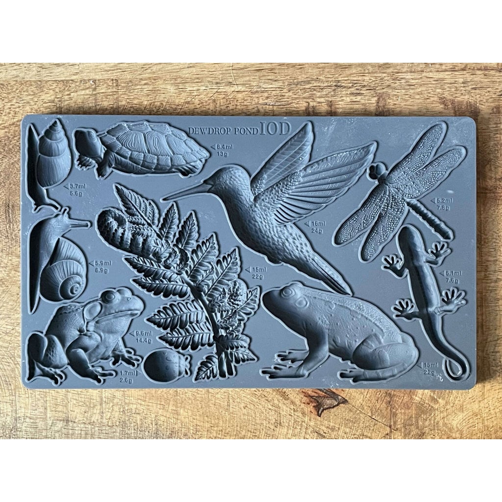 Iron Orchid Designs Dewdrop Pond Mould