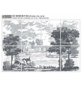 Summer Villa Paint Inlay