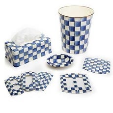 MacKenzie-Childs Royal Check Soap Dish