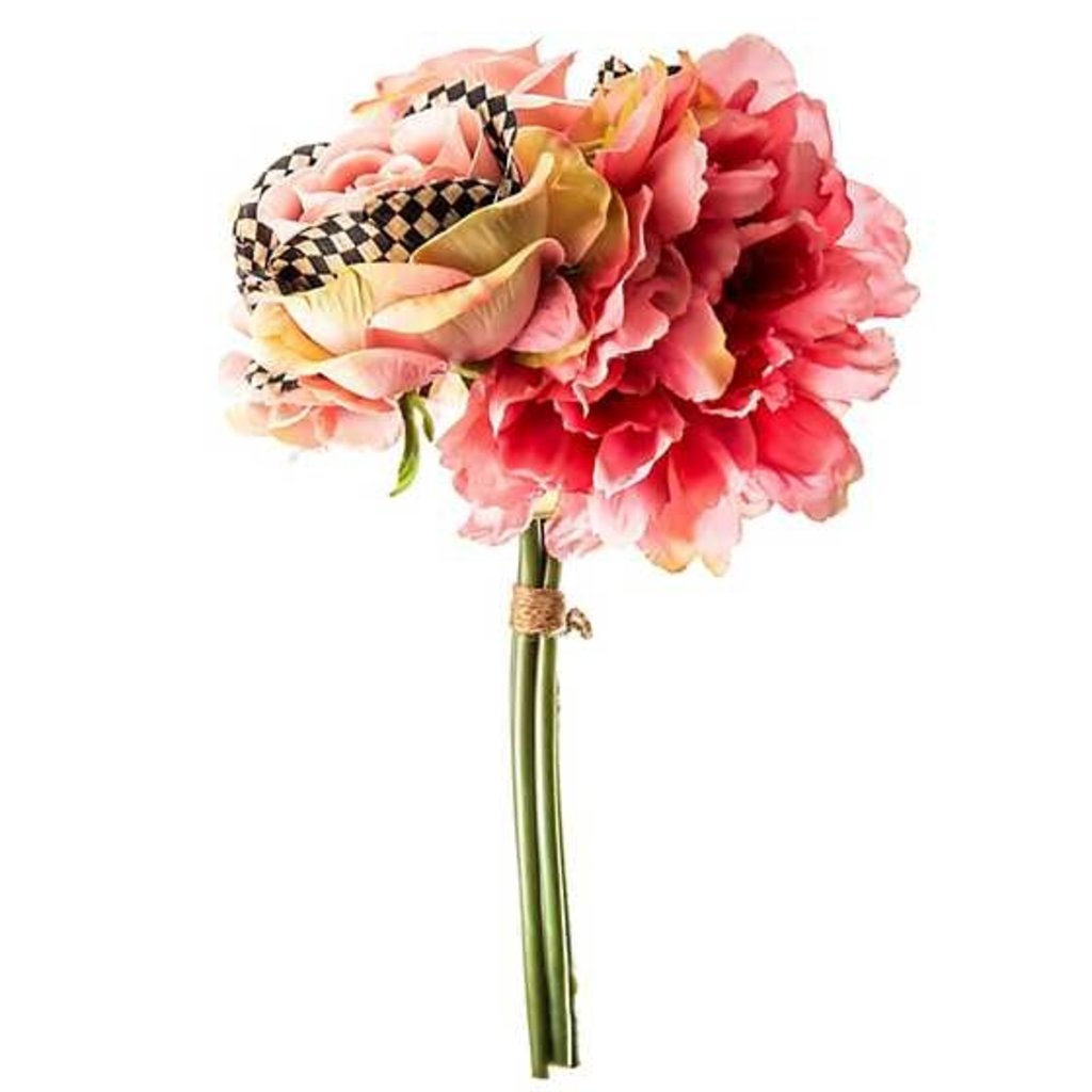 Courtly Check Summer Bouquet - Pink