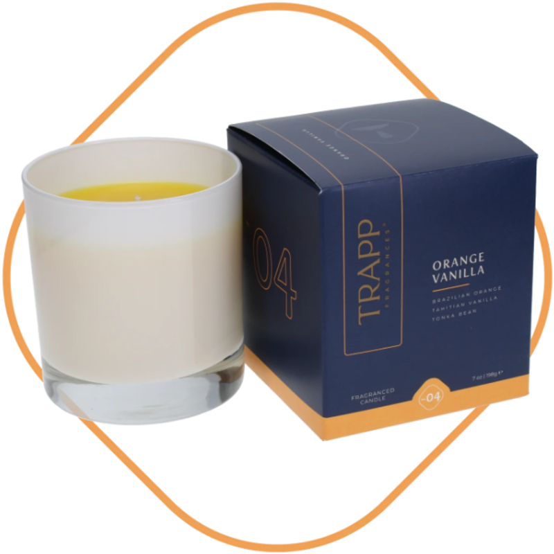 Orange Vanilla Candle 7oz