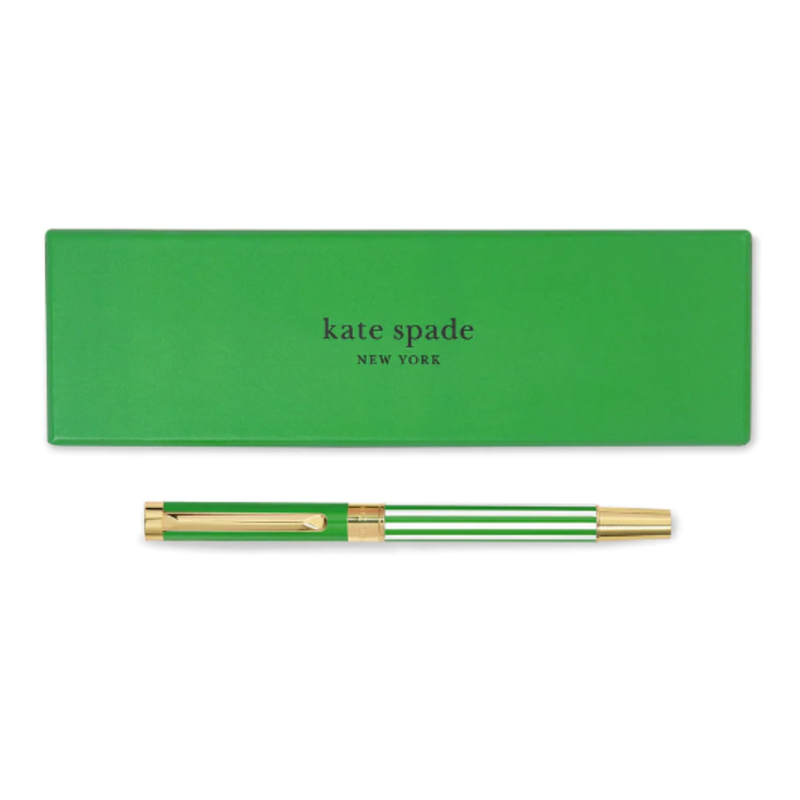 Green Stripe Ballpoint Pen