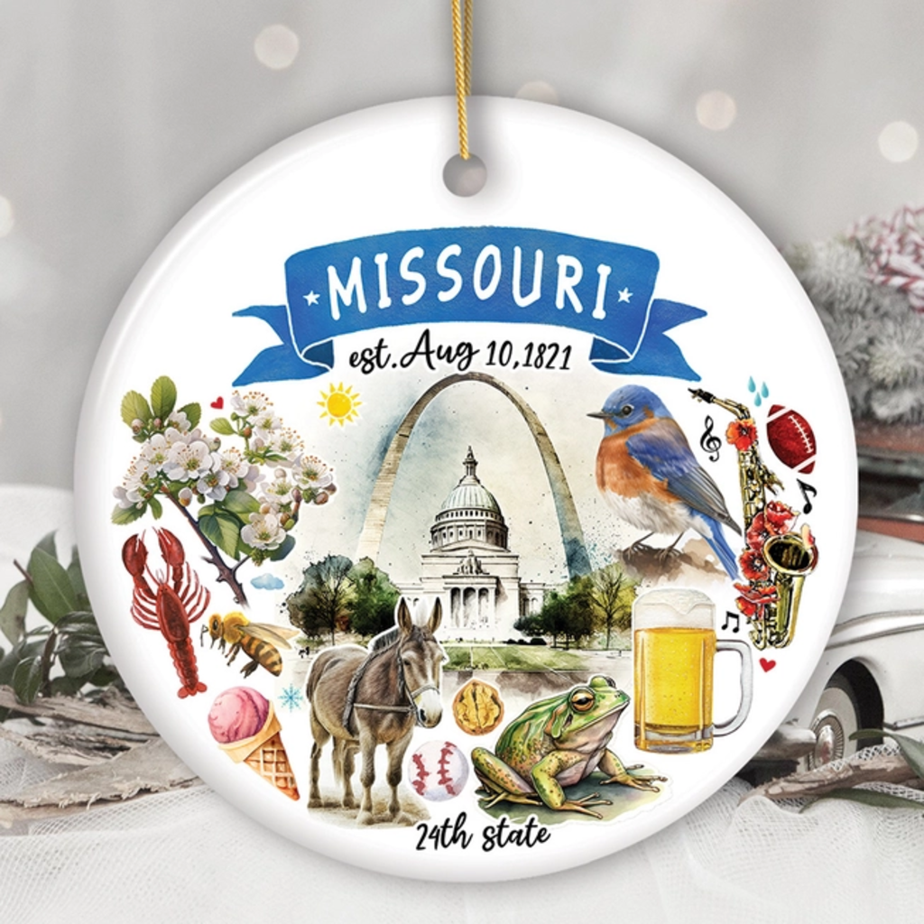 Missouri State Themes Ornament