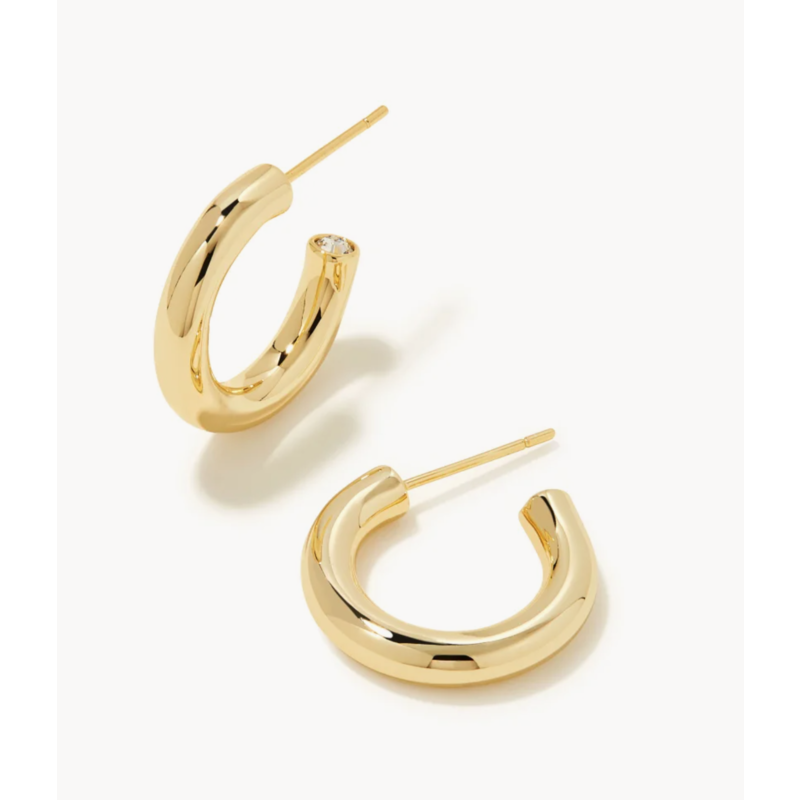 Kendra Scott Colette Huggie Earrings - Gold