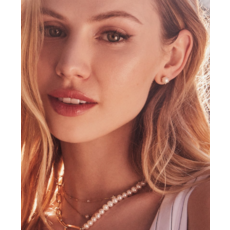 Kendra Scott Kendra Scott Ashton Gold Pearl Stud Earrings