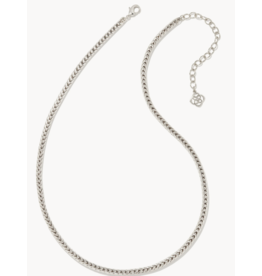 Kinsley Chain Necklace Silver Metal