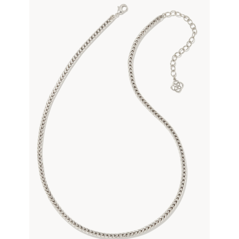 Kinsley Chain Necklace Silver Metal