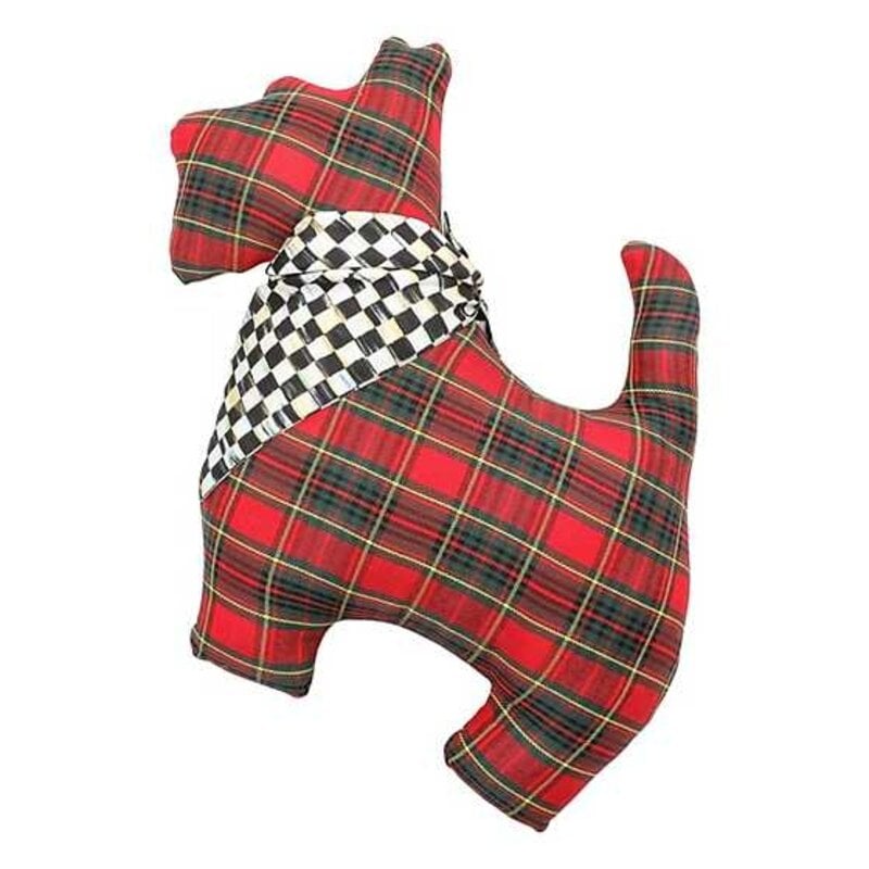 MacKenzie-Childs Scottie Shape Pillow