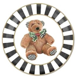 Toyland Plate - Teddy Bear