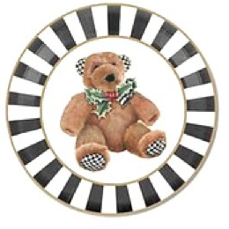 Toyland Plate - Teddy Bear