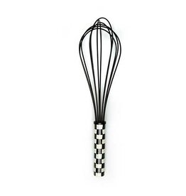 MacKenzie-Childs Courtly Check Large Whisk - Black