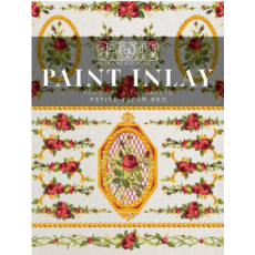 Iron Orchid Designs Petite Fleur Red Paint Inlay