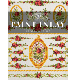 Iron Orchid Designs Petite Fleur Red Paint Inlay
