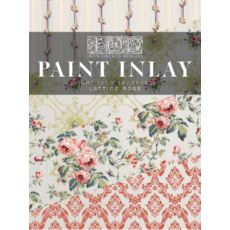 Iron Orchid Designs Lattice Rose Paint Inlay