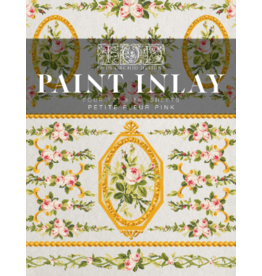 Iron Orchid Designs Petite Fleur Pink Paint Inlay