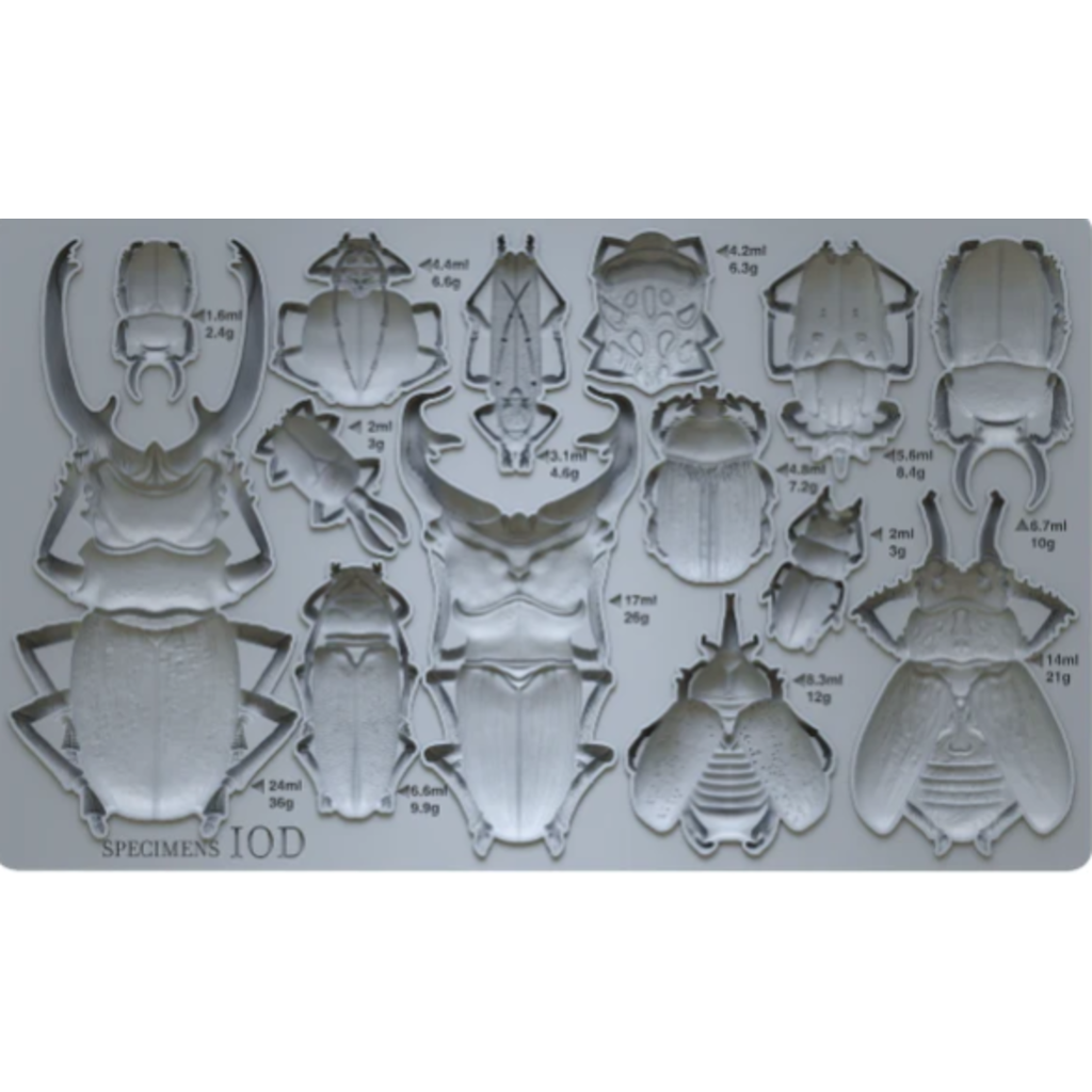 Iron Orchid Designs Specimens Mould