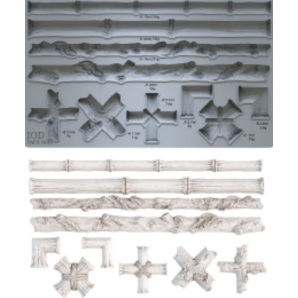 Iron Orchid Designs Faux Bois Mould Set