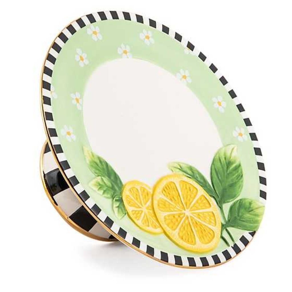 Lemon Small Pedestal Platter
