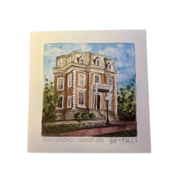 Jefferson City Mini  Art - Governor's Mansion