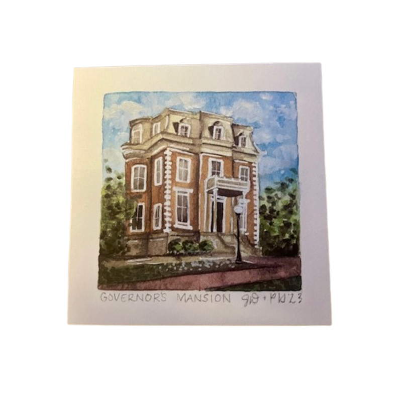 Jefferson City Mini  Art - Governor's Mansion