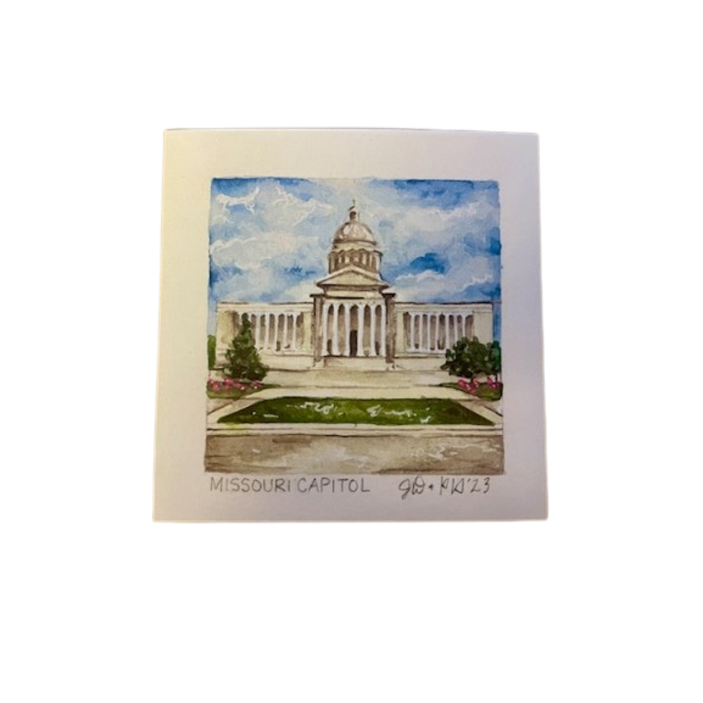 Jefferson City Mini Art - Capitol