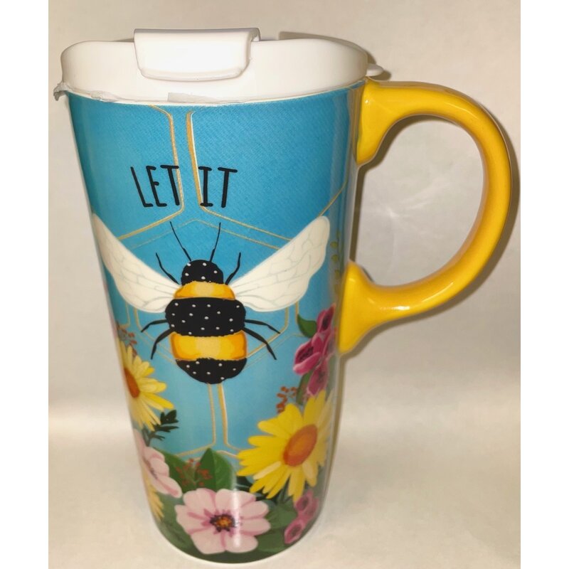 Let It Bee Travel Mug w/Box