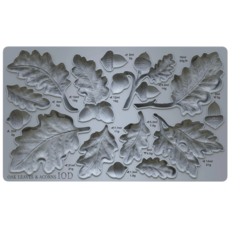 Iron Orchid Designs Oak Leaves & Acorns Mould