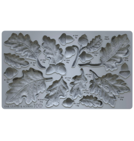 Iron Orchid Designs Oak Leaves & Acorns Mould