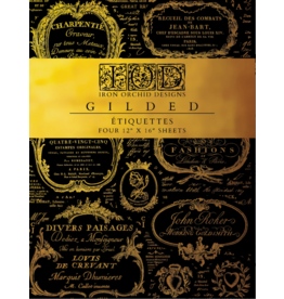 Iron Orchid Designs Etiquettes Foil Transfer
