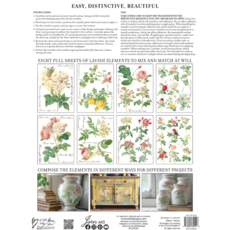 Iron Orchid Designs Rose Botanical Transfer