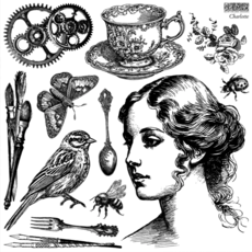 Iron Orchid Designs Charlotte Stamp