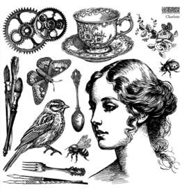 Iron Orchid Designs Charlotte Stamp