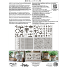 Iron Orchid Designs Delft Traditions Noir Paint Inlay