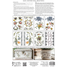 Iron Orchid Designs Fairytale Florals Transfer