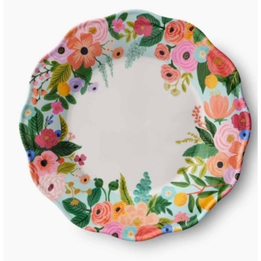 Garden Party Melamine Dinner Plate - Set of 4