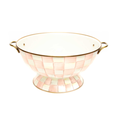 MacKenzie-Childs Rosy Check Everything Bowl