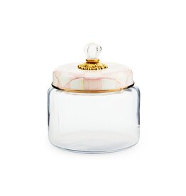 MacKenzie-Childs Rosy Check Kitchen Canister - Medium