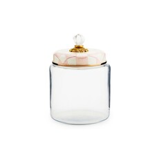 MacKenzie-Childs Rosy Check Kitchen Canister - Large