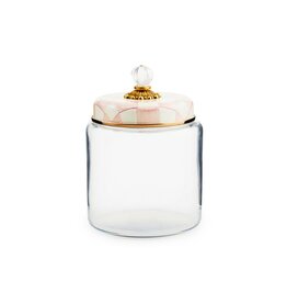 MacKenzie-Childs Rosy Check Kitchen Canister - Large