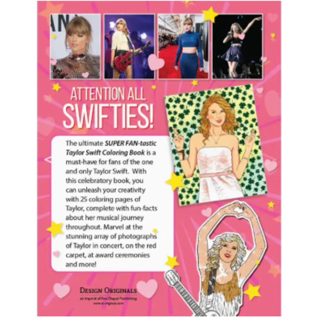 Taylor Swift Coloring & Activity Book