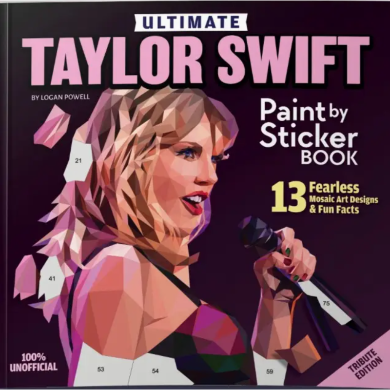 Taylor Swift Mosaic Sticker Art Book