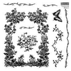 Iron Orchid Designs Countryside Memoirs Stamp