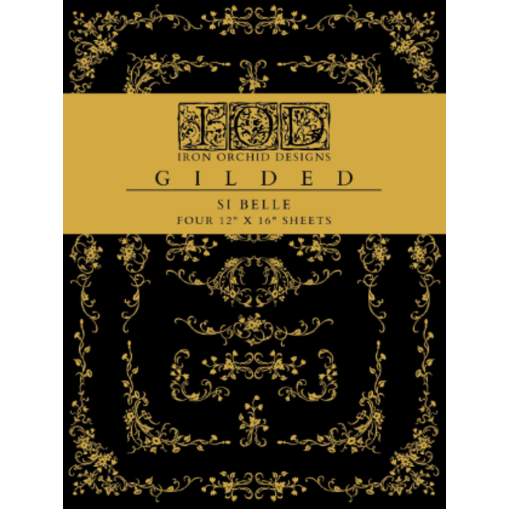 Iron Orchid Designs Si Belle Foil Transfer
